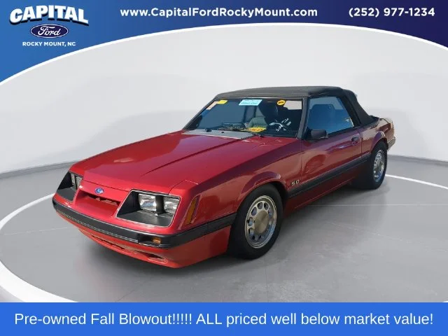 Used 1986 Red Ford GT image 1