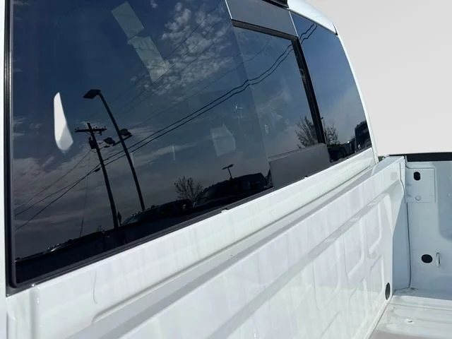 New 2026 Bright White Clear-Coat Exterior Paint RAM Laramie image 14
