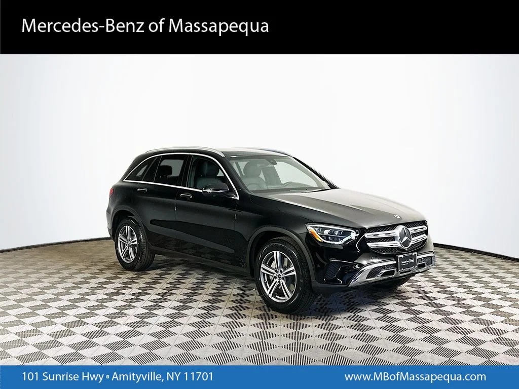 Used 2021 Black Mercedes-Benz GLC 300 image 1