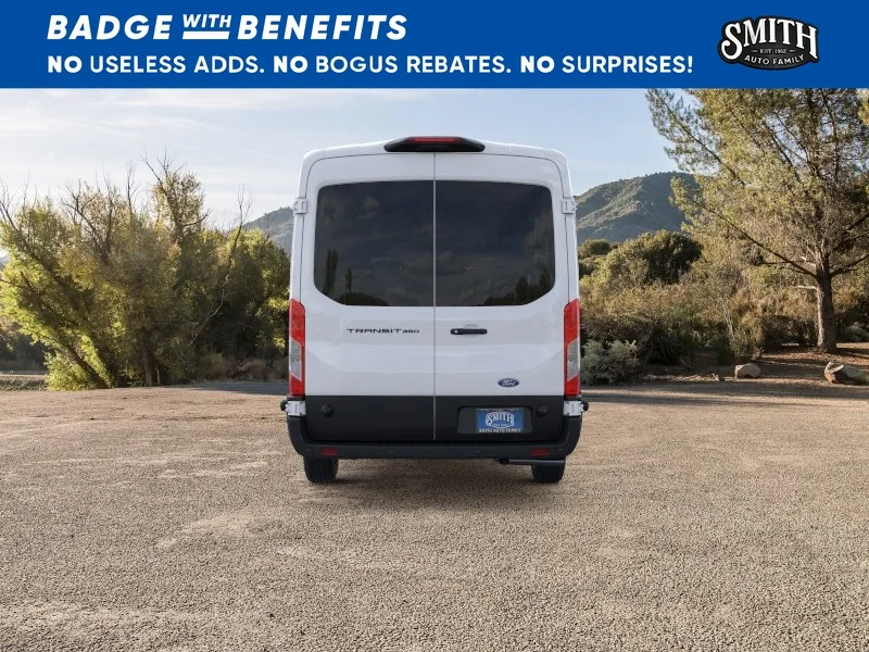 New 2026 Oxford White Ford Passenger Van XL image 6