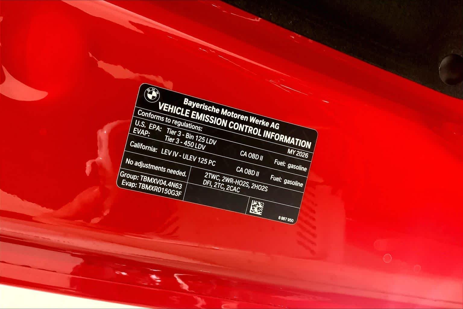 New 2026 Light Red BMW M850i image 17