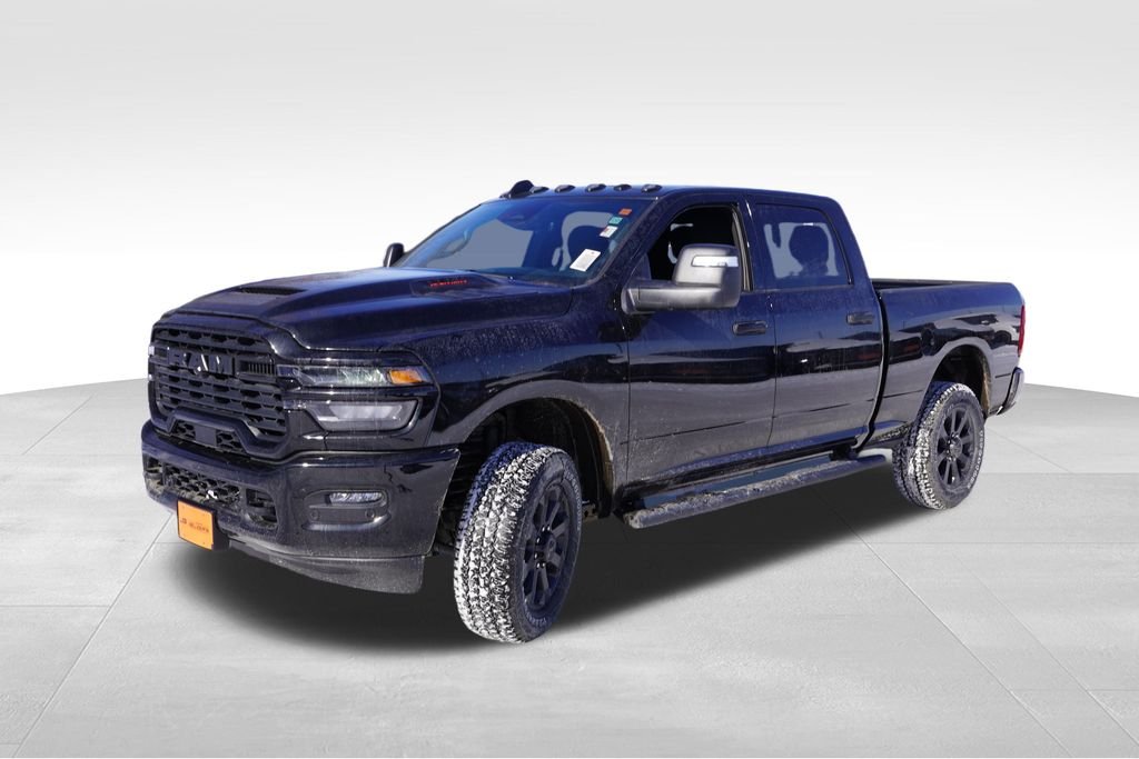 New 2026 Diamond Black Crystal Pearl-Coat Exterior Paint RAM Tradesman image 7