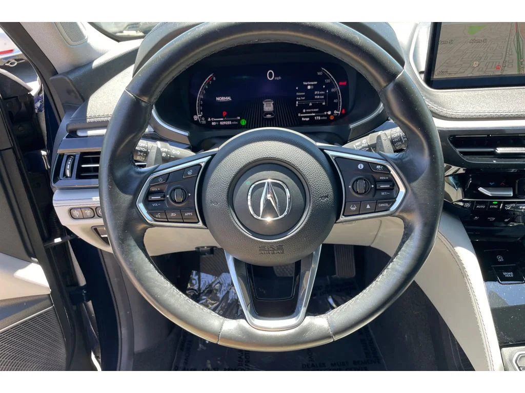Used 2023 Fathom Blue Pearl Acura SH-AWD ADVANCE image 35