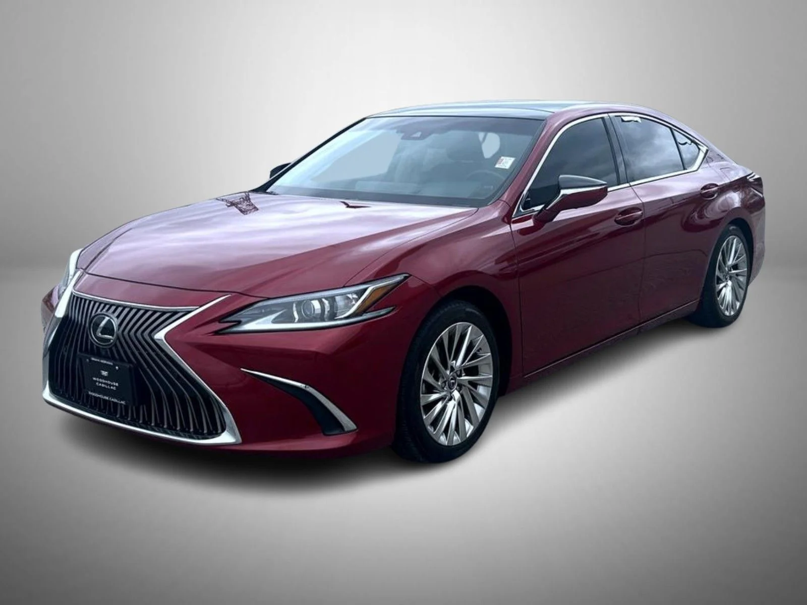 Used 2019 Red Lexus 350 Luxury image 1
