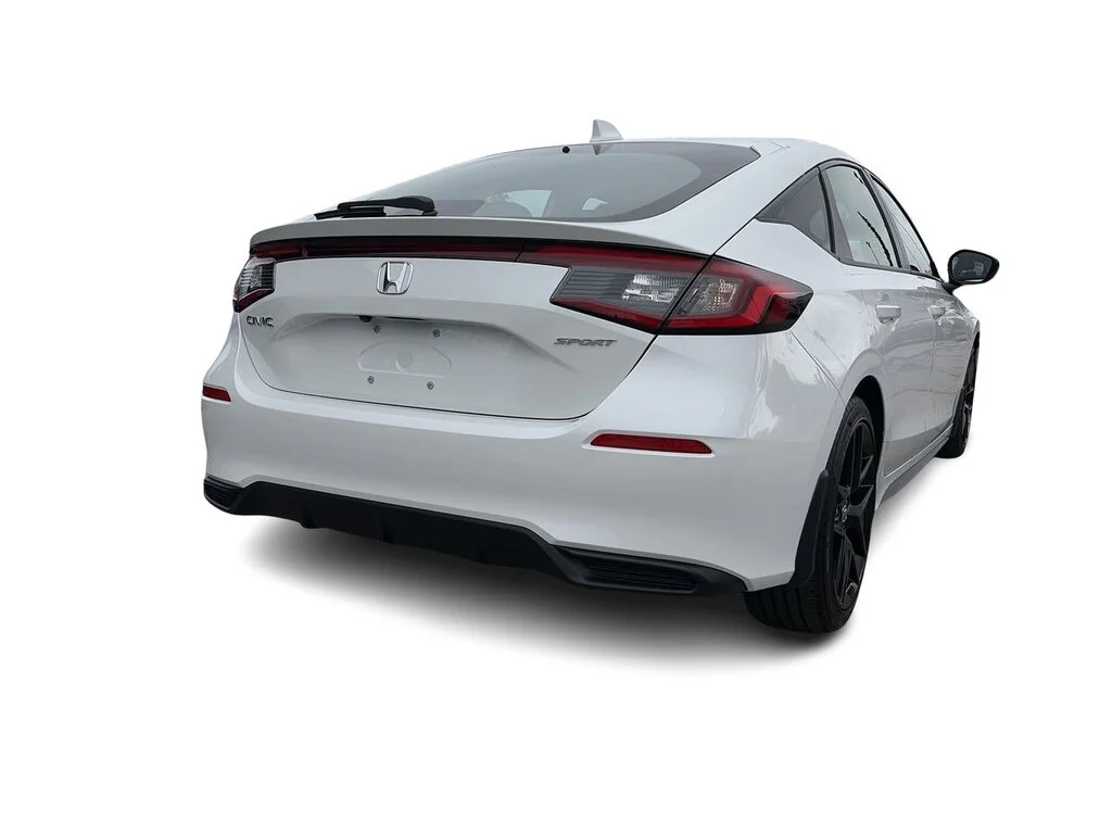Used 2025 Platinum White Pearl Honda Sport CVT Hatchback Certified Pre-Owned   Clean Ti image 13