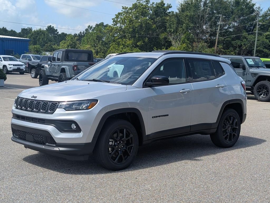 New 2026 Silver Zynith Metallic Clear-Coat Exterior Paint Jeep Latitude image 1