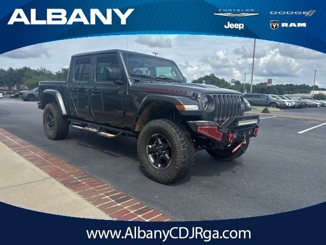 Used 2022 Gray Jeep Rubicon image 1