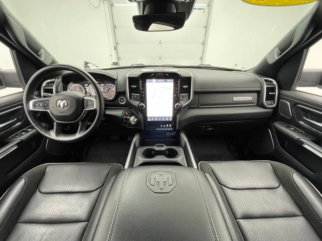 Used 2023 Ivory White Tri-Coat Pearlcoat Ram Laramie image 3