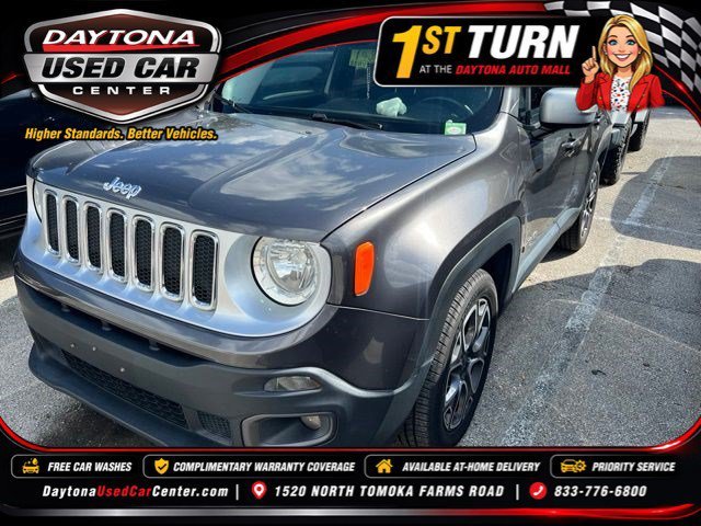 Used 2017 Crystal Metallic Jeep Limited image 1