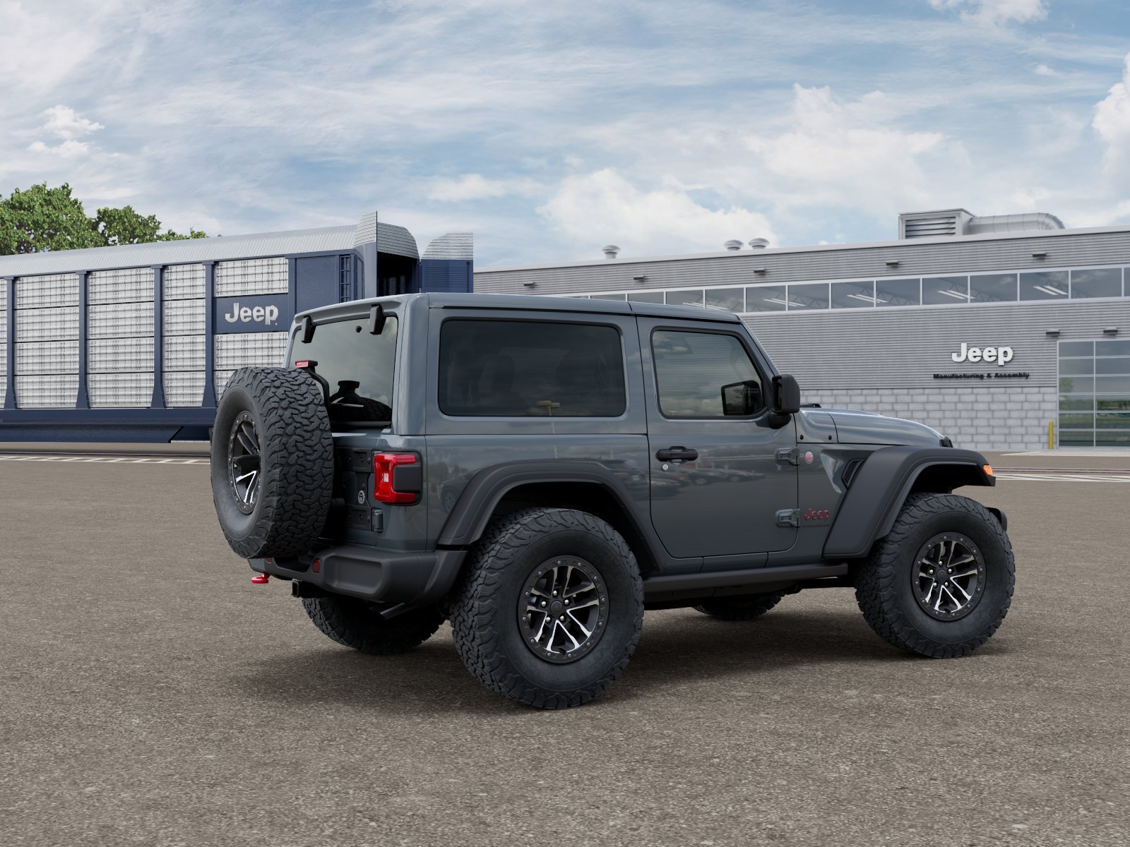New 2026 Anvil Clear-Coat Exterior Paint Jeep Rubicon image 2