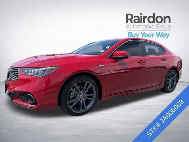 Used 2018 San Marino Red Acura 3.5L V6 image 3