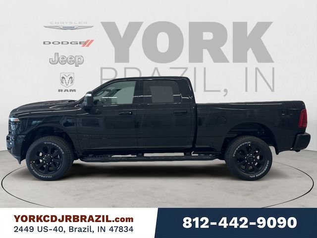 New 2026 Diamond Black Crystal Pearl-Coat Exterior Paint RAM Laramie image 2