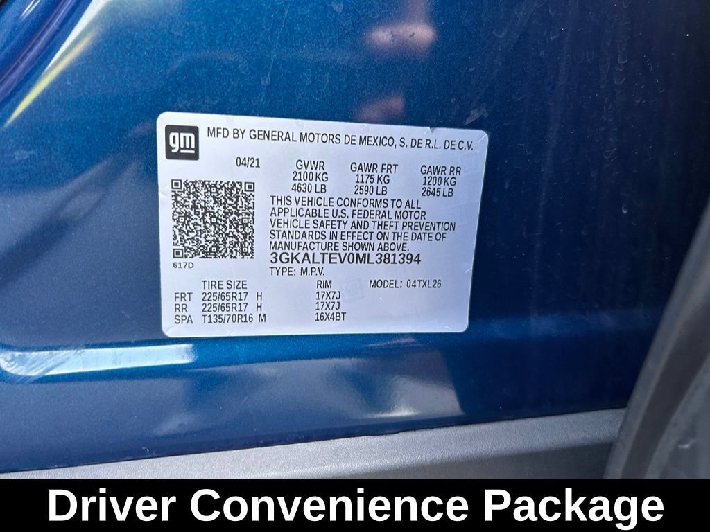 Certified Used 2021 BLUE EMERALD METALLIC GMC SLE image 18