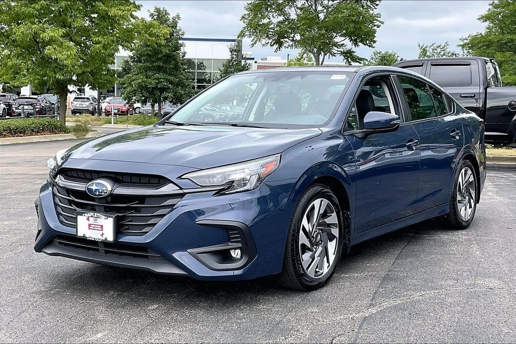 Certified Used 2024 Blue Subaru Limited image 15