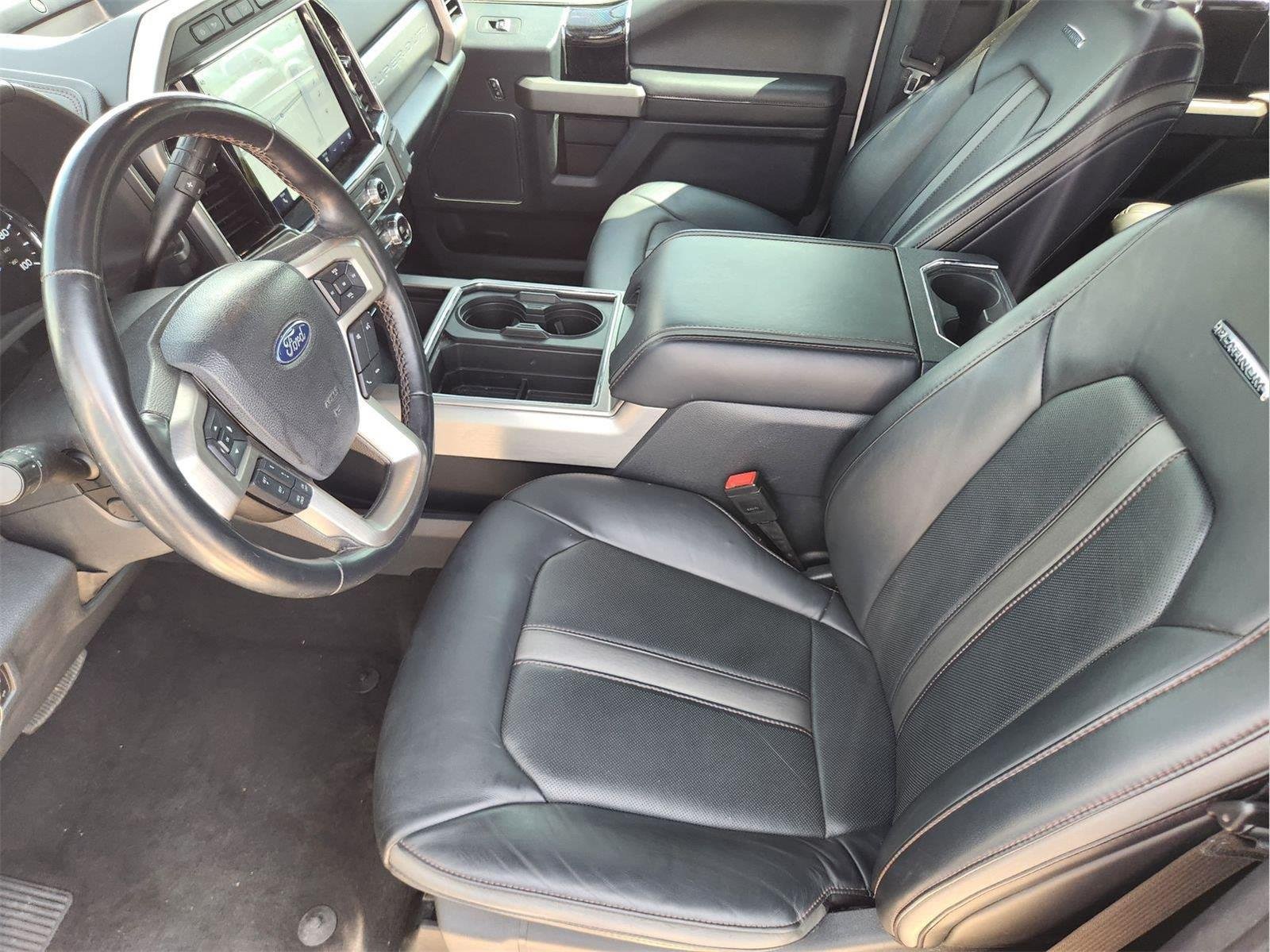 Used 2022 Star White Metallic Tri-Coat Ford Platinum image 12