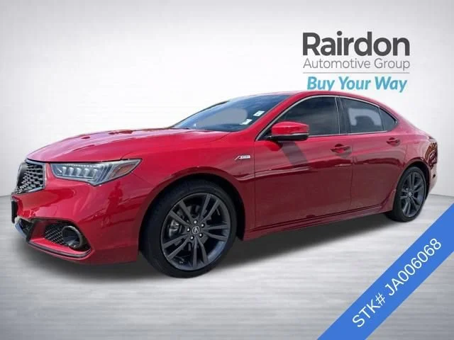 Used 2018 San Marino Red Acura 3.5L V6 image 3