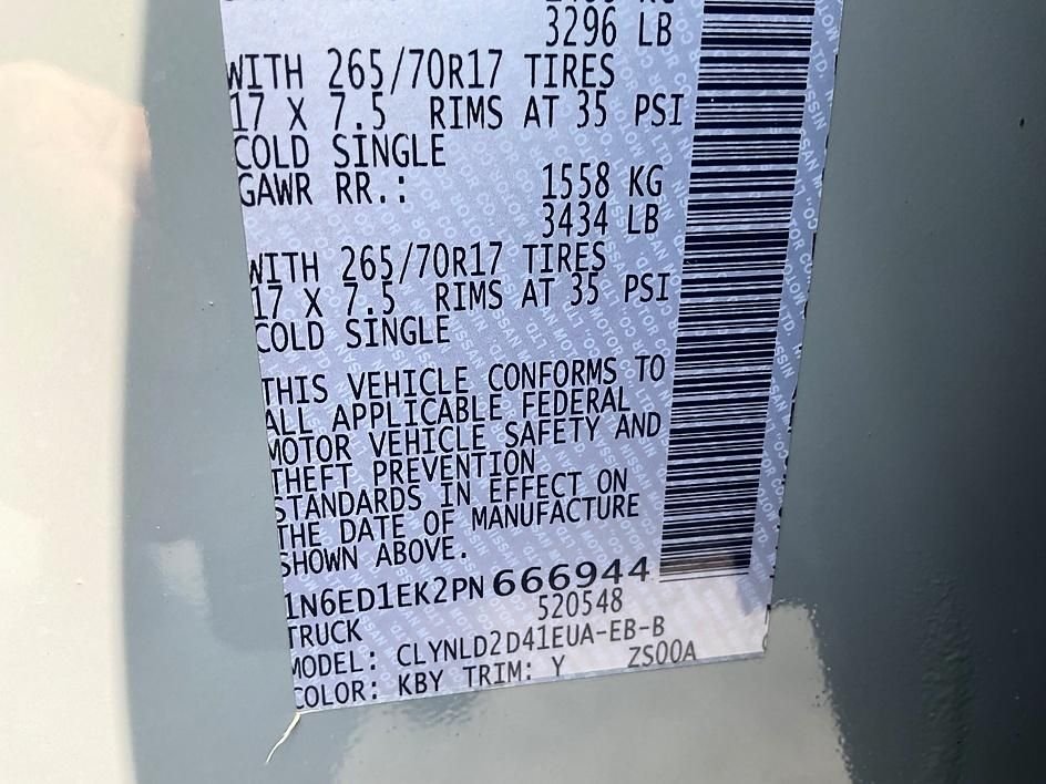 Used 2023 Gray Nissan PRO-4X image 32