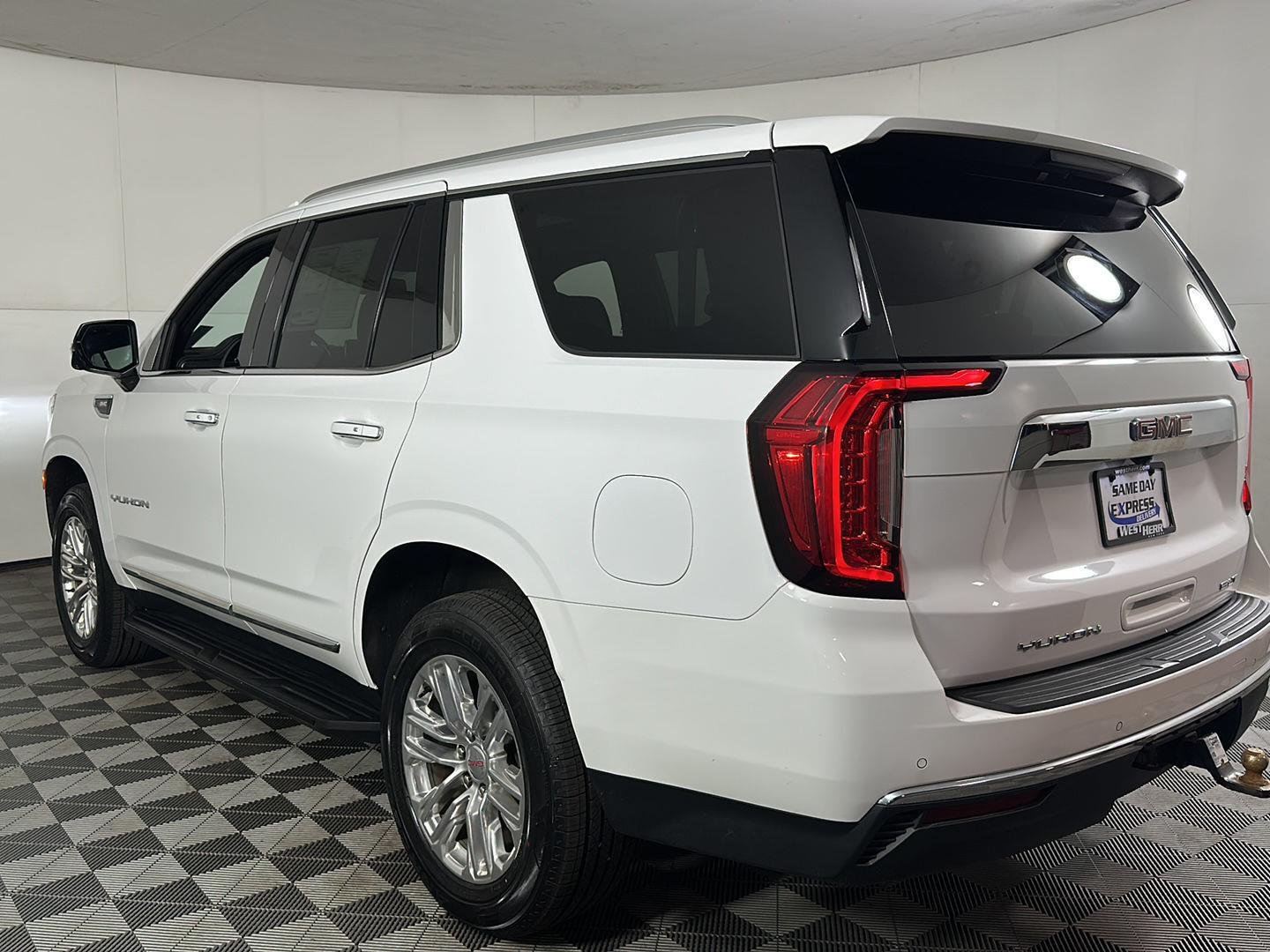 Used 2021 Summit White GMC SLT image 20