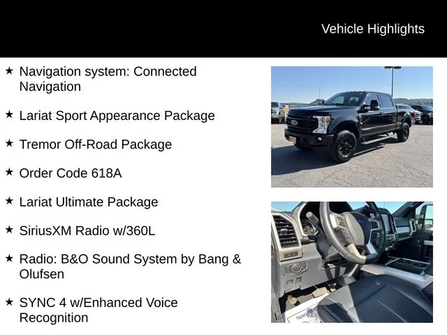 Used 2022 Black Ford Lariat image 8