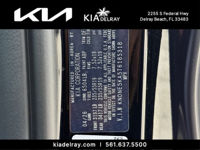 New 2026 Aurora Black Pearl Kia SX image 36