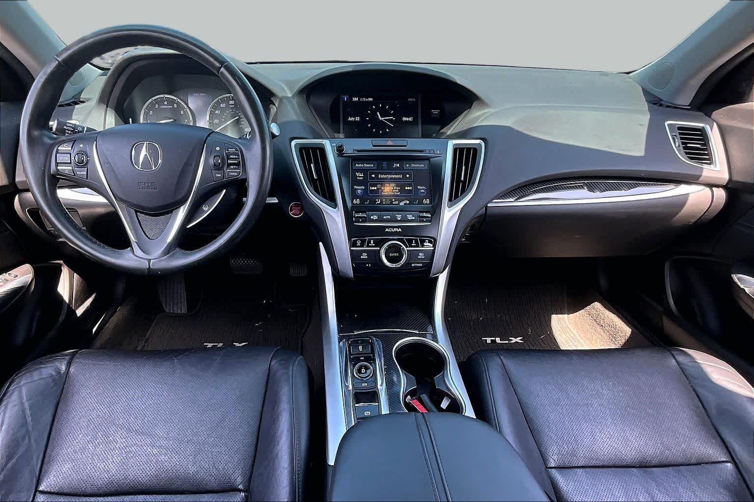 Used 2015 Crystal Black Pearl Acura V6 Tech image 13