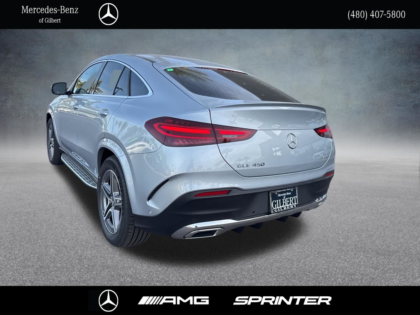 New 2026 Cirrus Silver Metallic Mercedes-Benz GLE 450 Coupe image 4