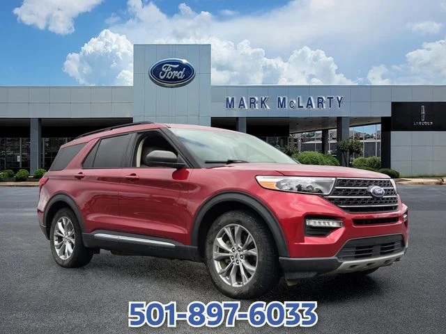 Used 2021 Red Ford XLT image 7