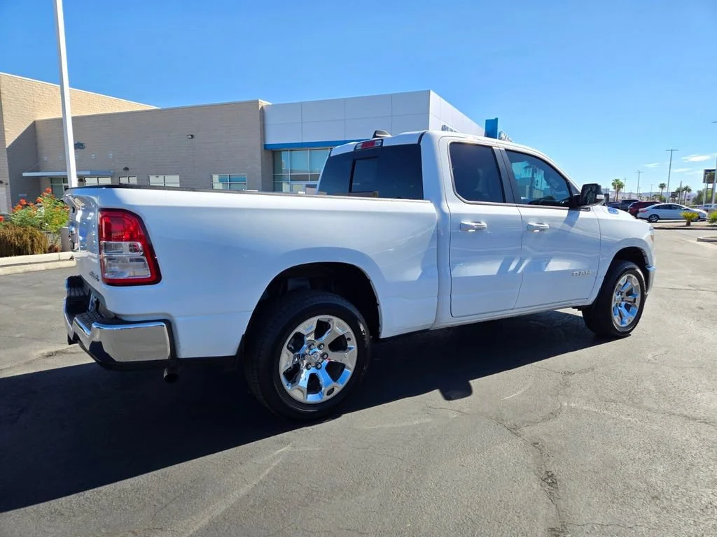 Used 2022 Bright White Clea Ram Big Horn image 6