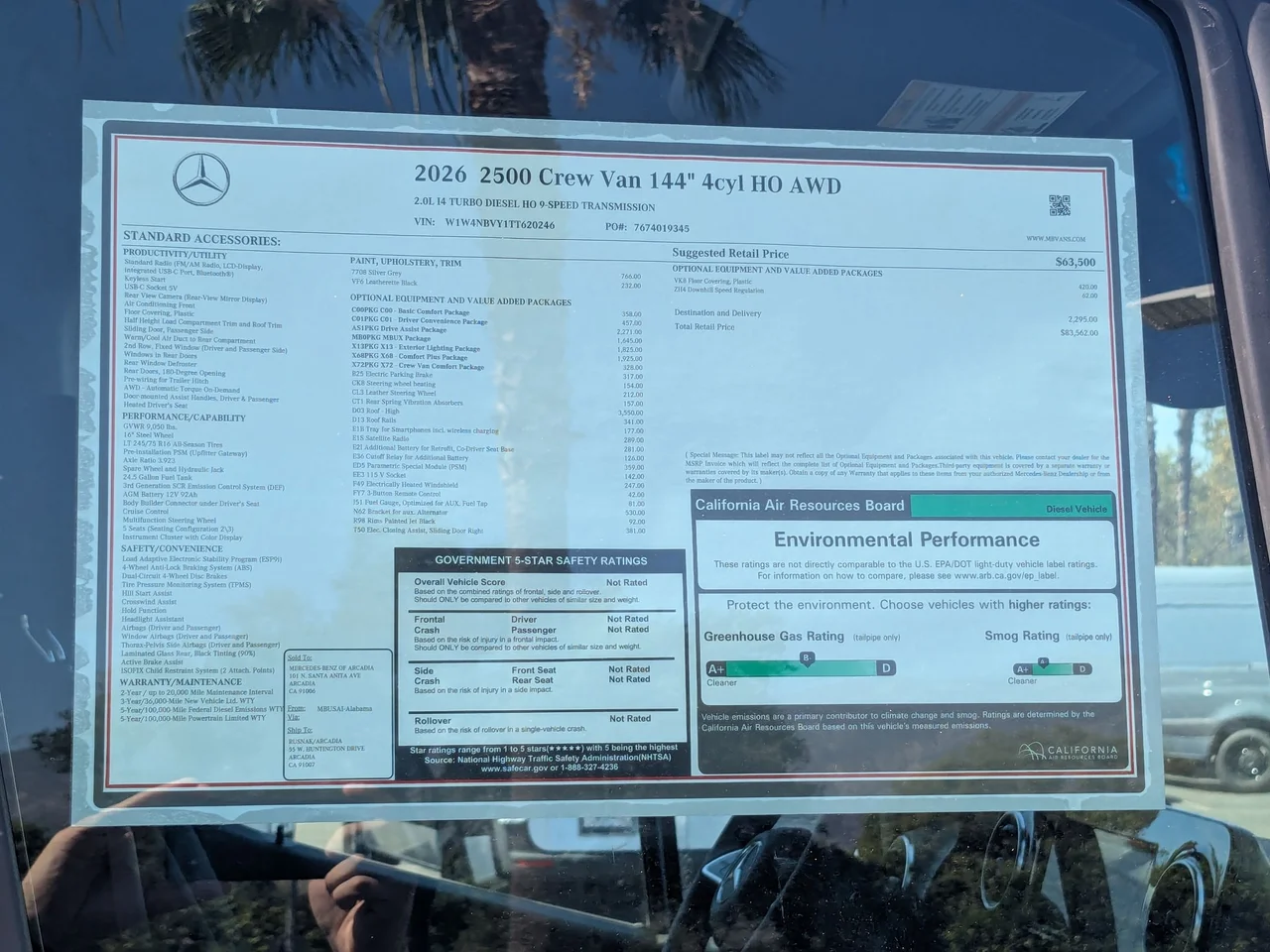 New 2026  Mercedes-Benz Crew 144 WB 4MATIC® image 11