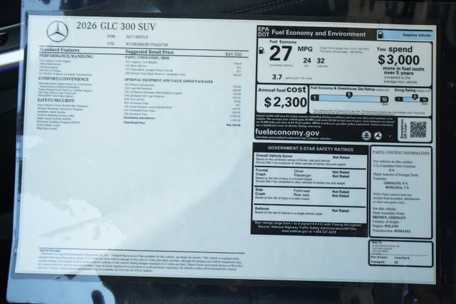 New 2026 Graphite Grey Metallic Mercedes-Benz GLC 300 image 64