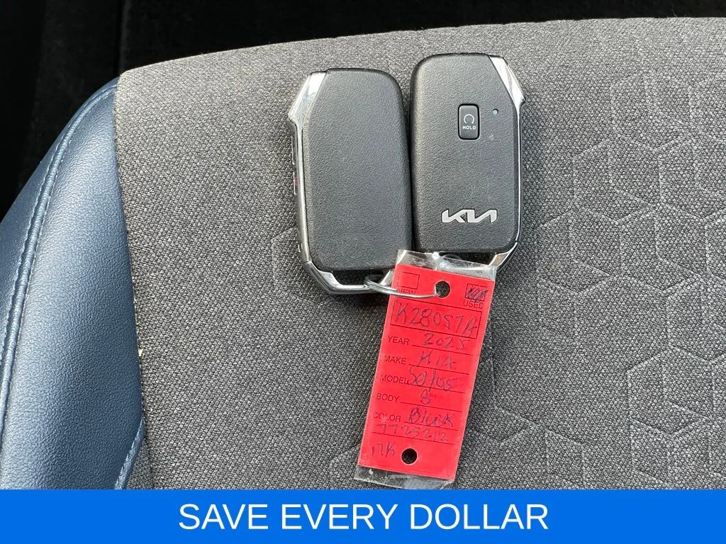 Used 2025 Black Kia S image 24