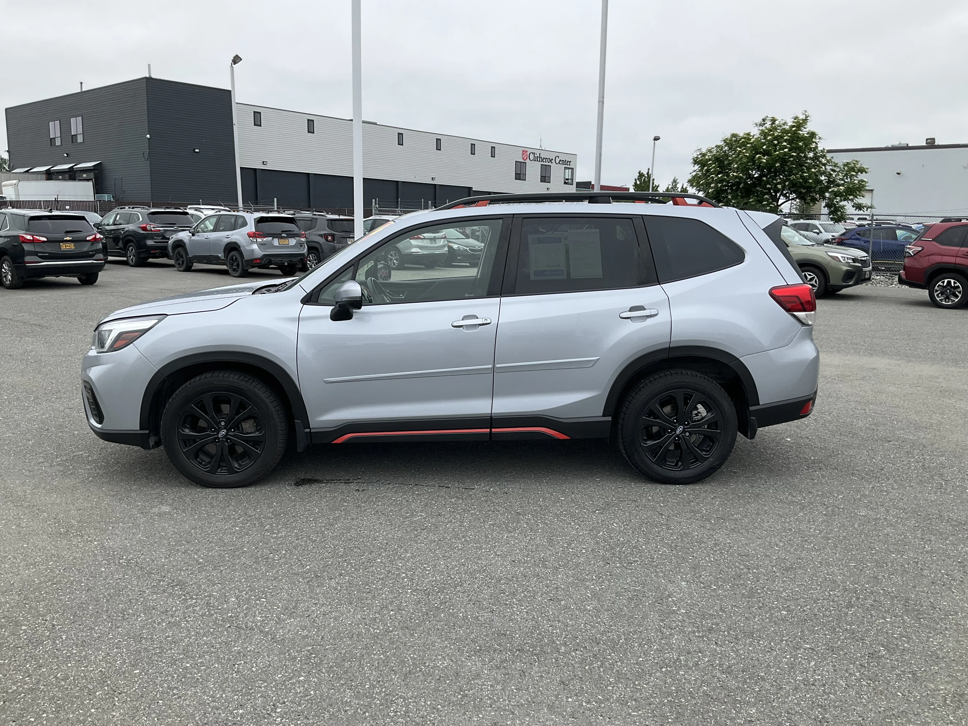 Used 2019 Ice Silver Metallic Subaru Sport image 3