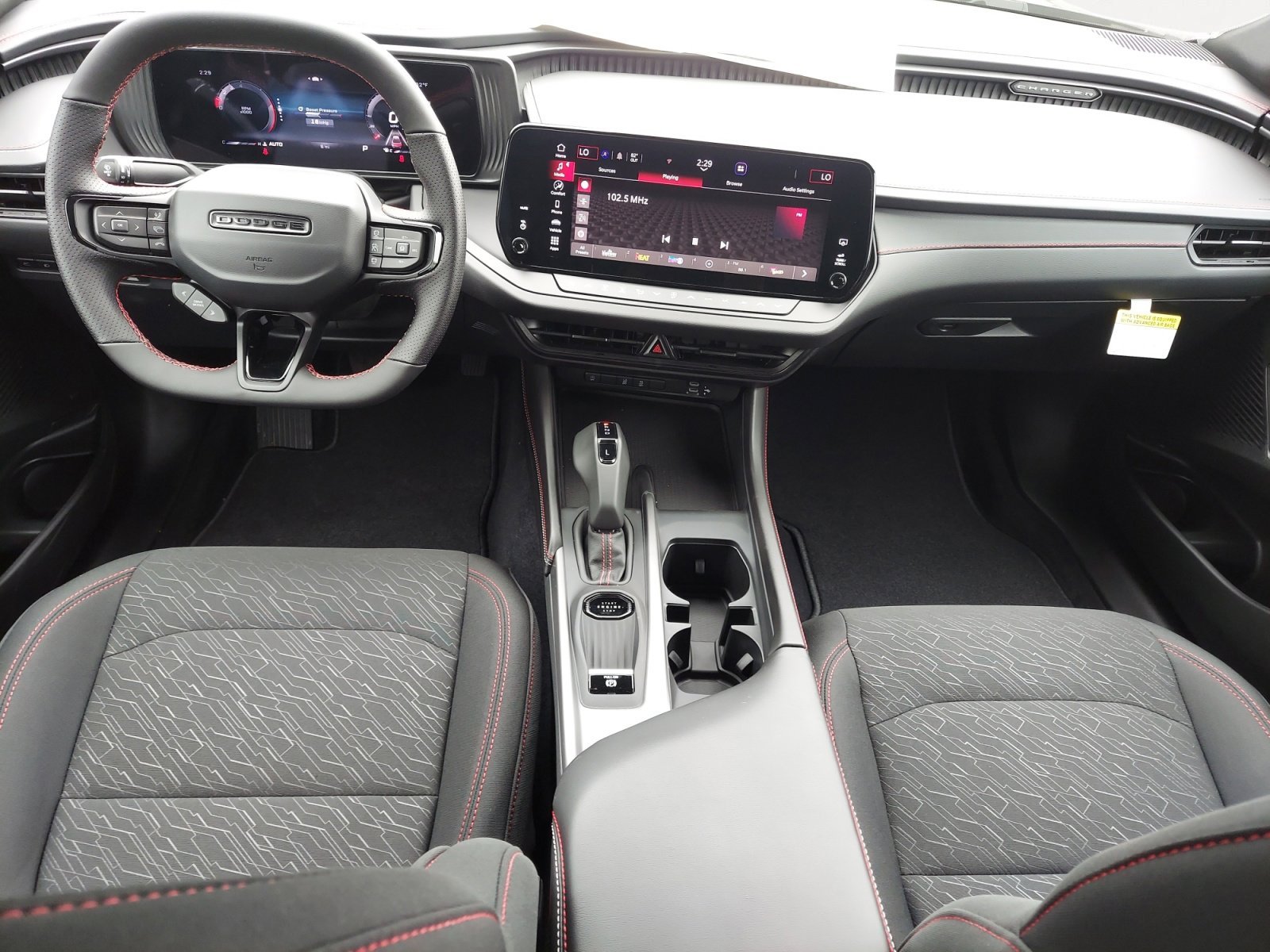 New 2026 Diamond Black Crystal Pearlcoat Dodge R/T image 3