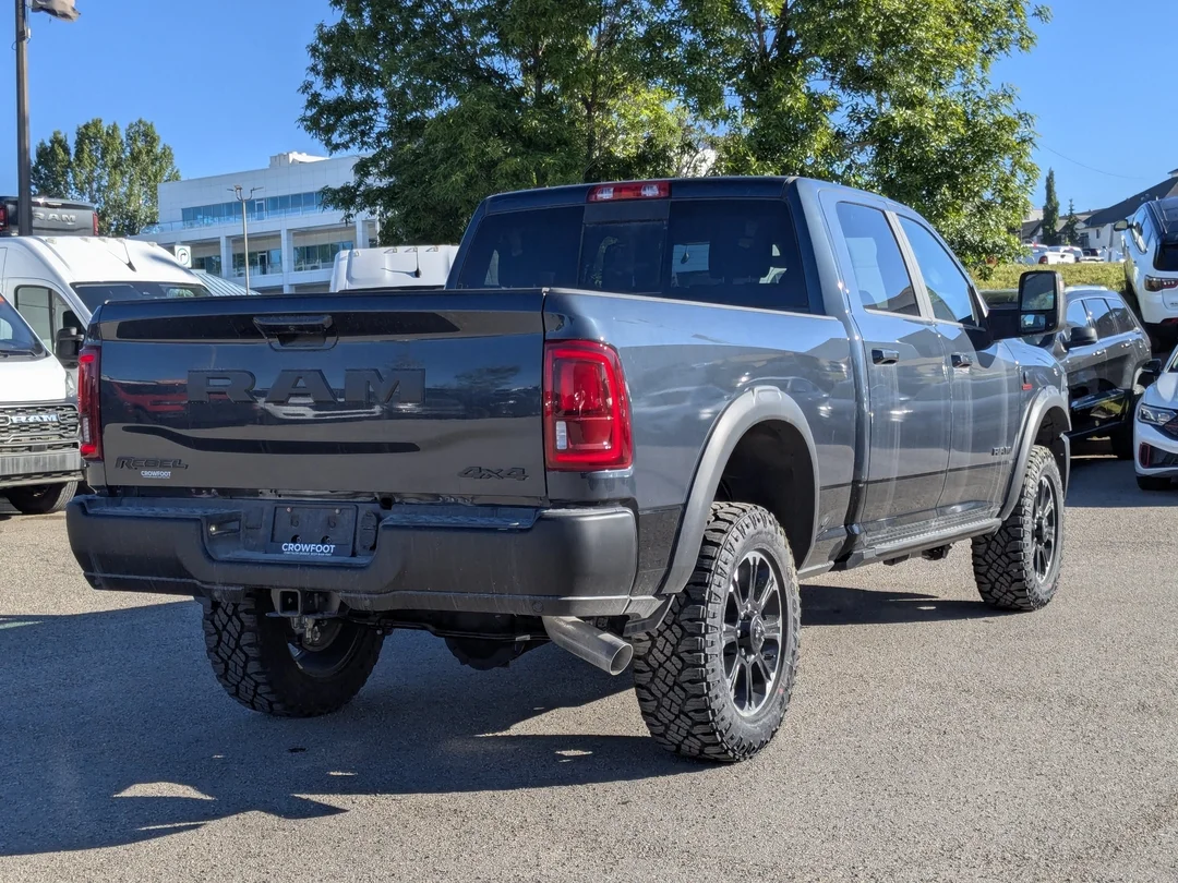 New 2026 Blue RAM Rebel - - 6.7L HO Diesel - Level 1 Pkg w/ Vent Seats - 5th Wheel/Gooseneck Prep & More! image 8