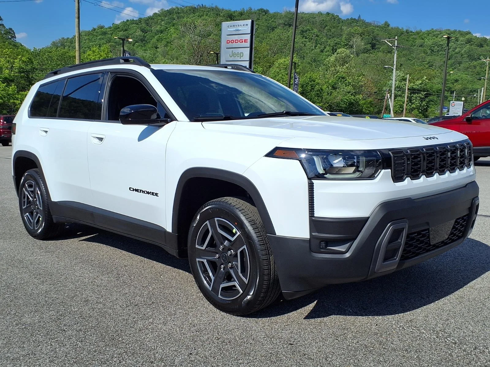 New 2026 Bright White Clear-Coat Exterior Paint Jeep Laredo image 1