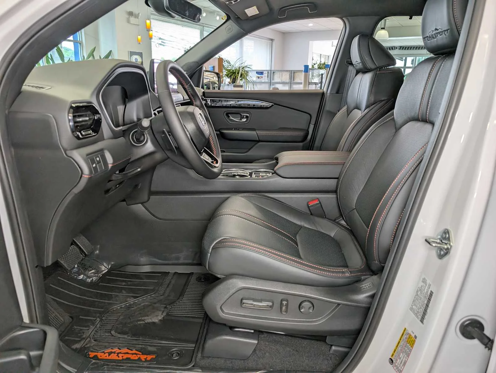 New 2026 Platinum White Pearl Honda TrailSport Elite Blackout image 4