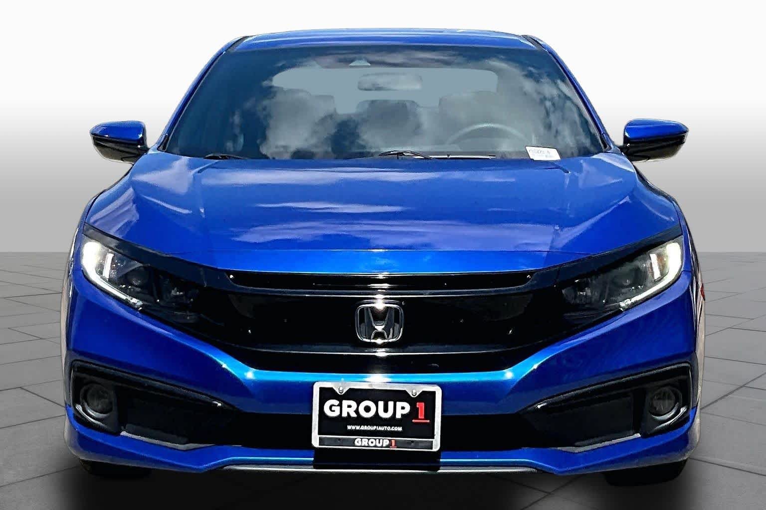 Used 2019 Aegean Blue Metallic Honda Sport image 4