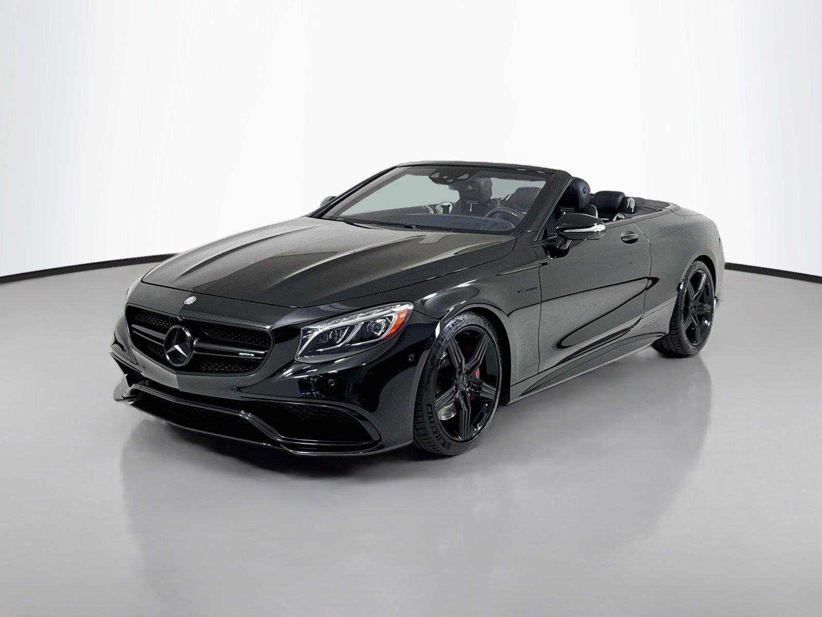 Used 2017 Obsidian Black Metallic Mercedes-Benz AMG® S 63 Conv | $187k MSRP | Designo Leather | Warmth & Comfort image 9