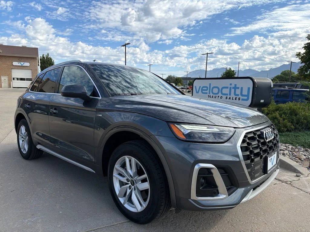 Used 2023 Gray Audi 45 S line Premium image 1
