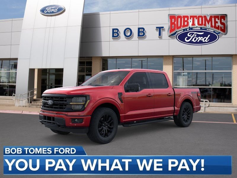 New 2026 Ruby Red Metallic Tinted Clearcoat Ford XLT image 1