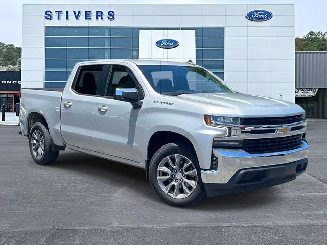Used 2021 Silver Ice Metallic Chevrolet LT image 1