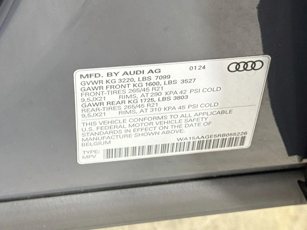 Used 2024 Gray Audi Premium Plus image 33