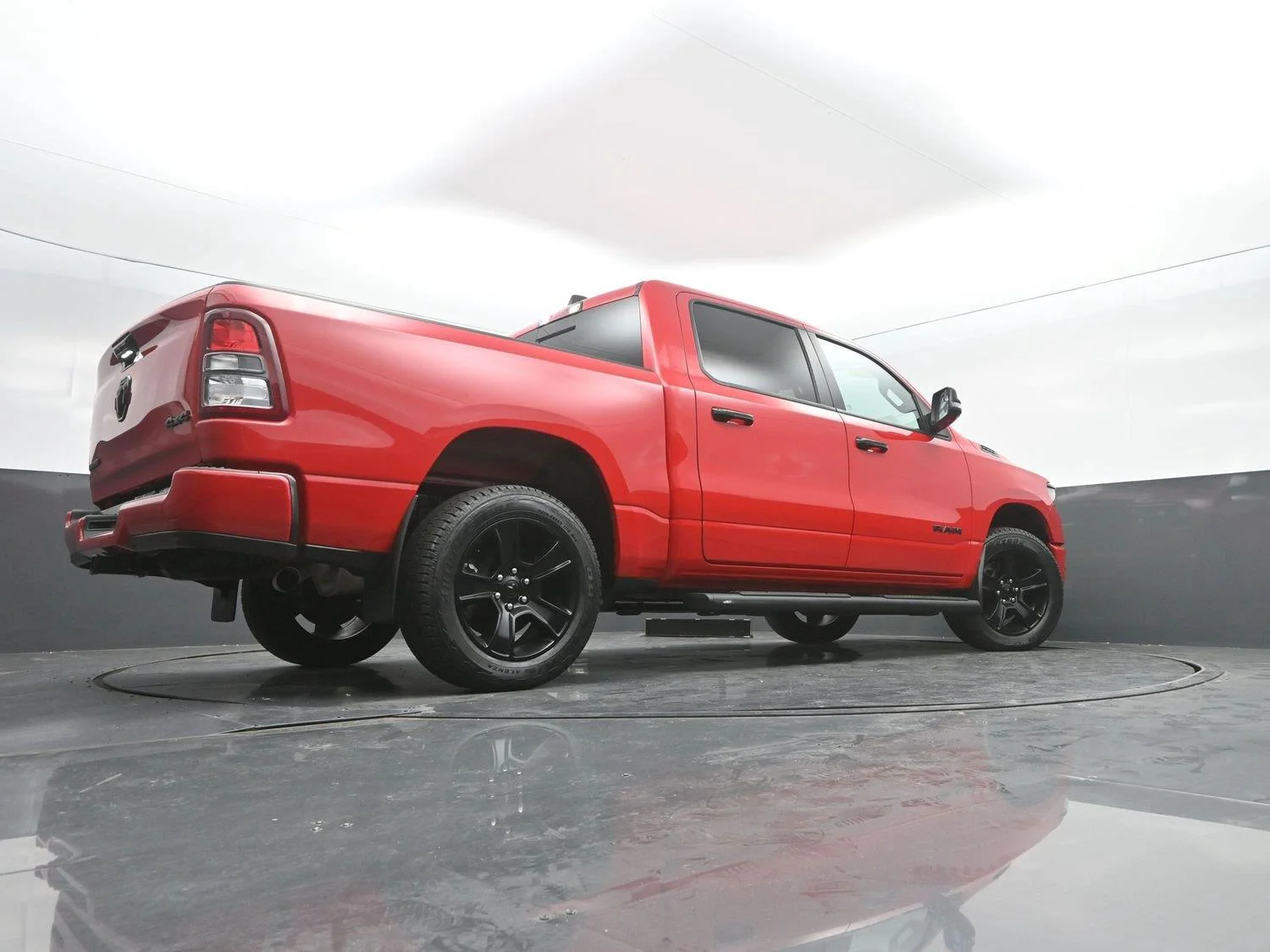 Used 2023 Flame Red Clearcoat Ram Big Horn image 34