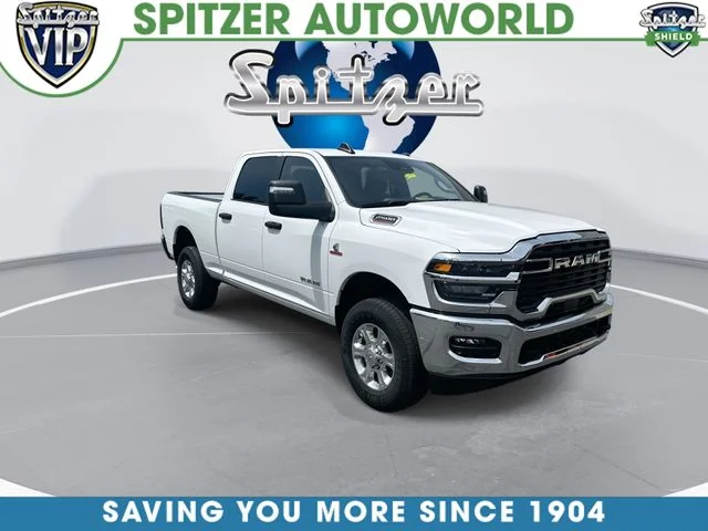 New 2025 Bright White Clearcoat RAM Big Horn image 2