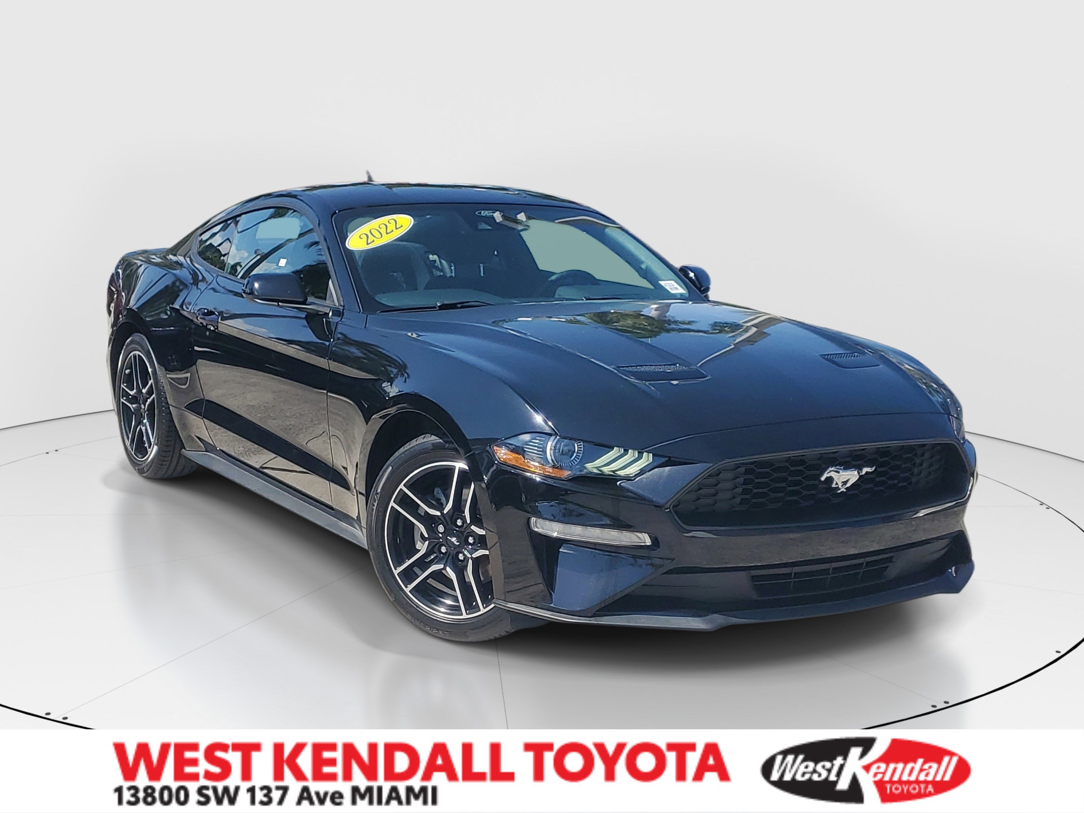 Used 2022 Shadow Black Ford EcoBoost image 1