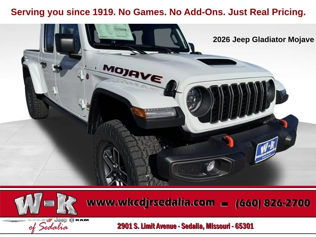 New 2026 White Jeep Mojave image 1