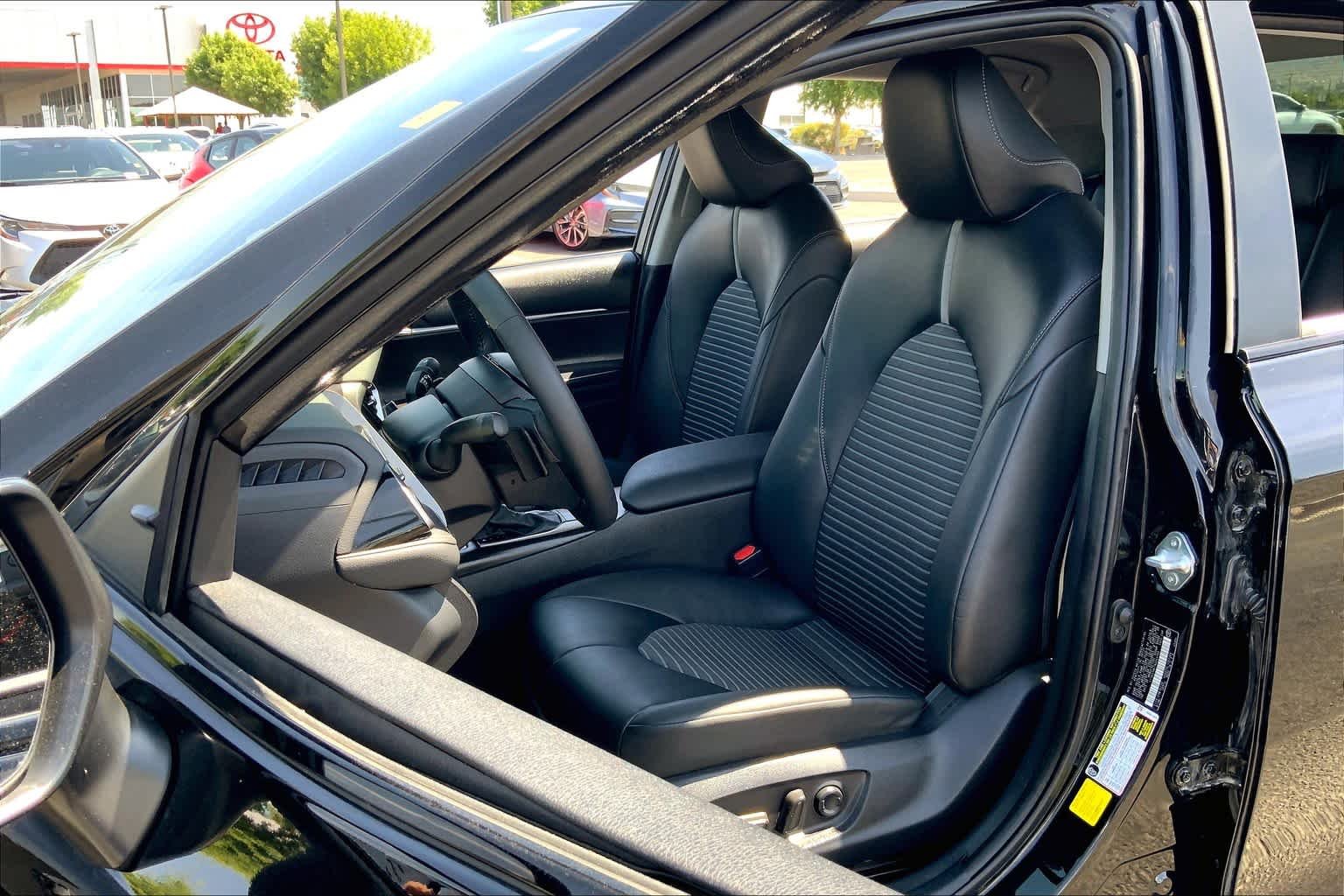 Used 2022 Midnight Black Metallic Toyota Hybrid Nightshade image 9