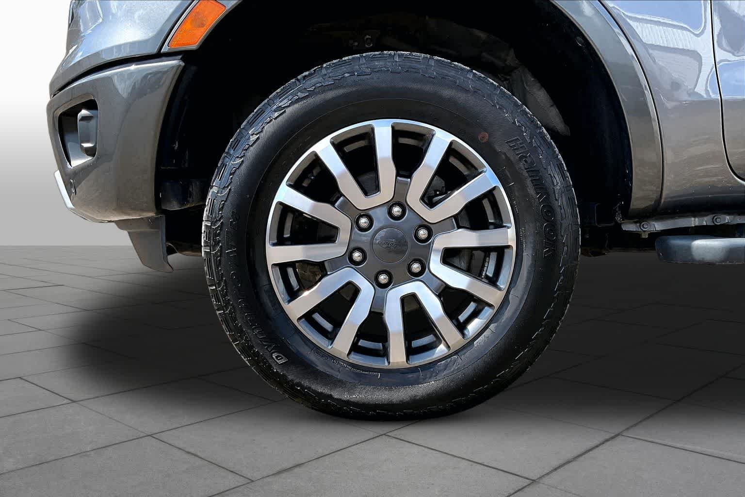 Used 2021 Carbonized Gray Metallic Ford LARIAT image 12