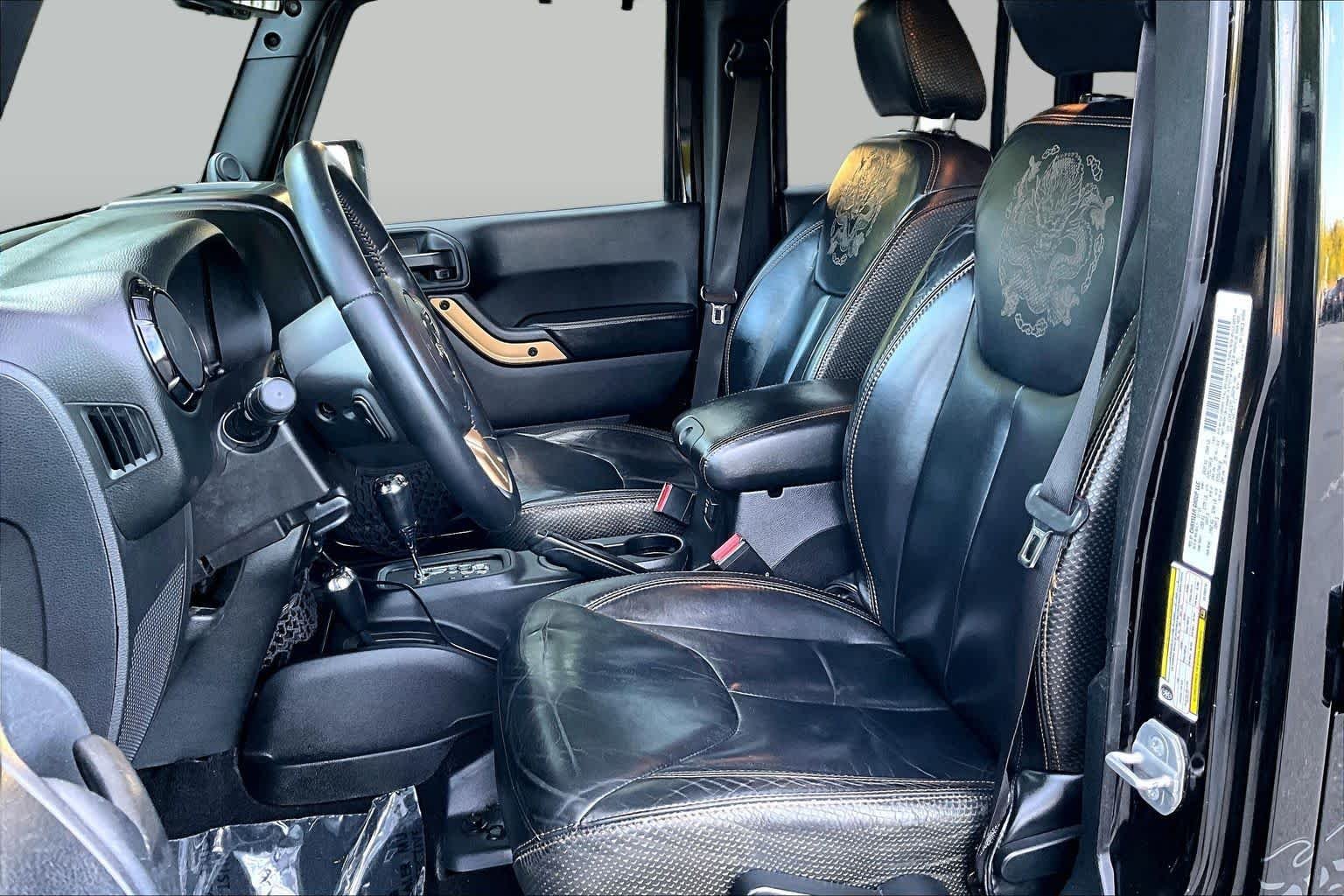 Used 2014 Black Clearcoat Jeep Dragon Edition image 7