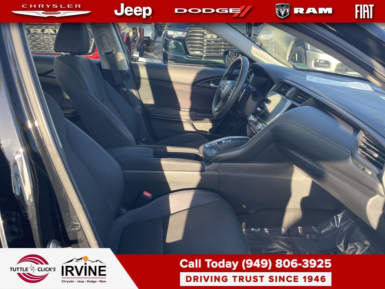 Used 2019 Crystal Black Pearl Honda EX image 16